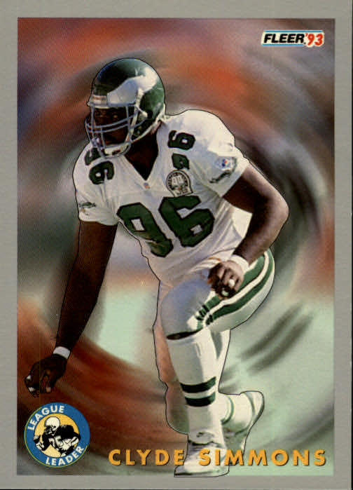 1993 Fleer Football "Main Set" Base Cards #251 to #500 - Picture 16 of 501
