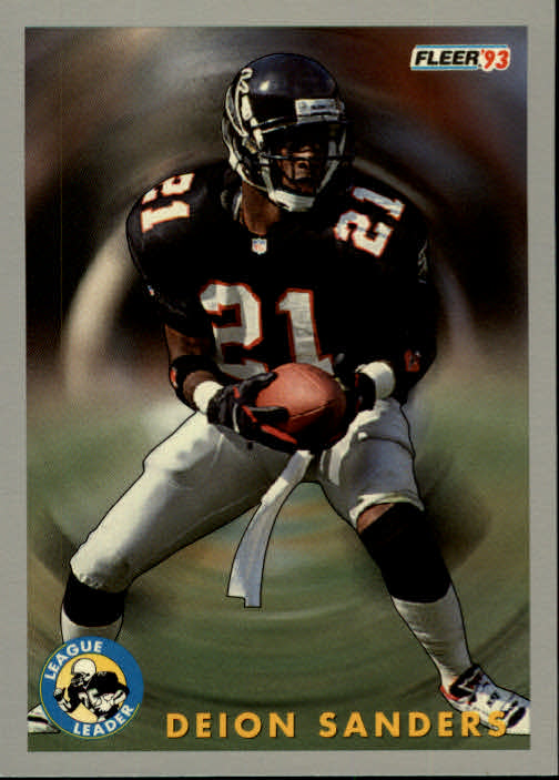 1993 Fleer Football "Main Set" Base Cards #251 to #500 - Picture 22 of 501