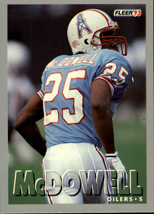 1993 Fleer Football "Main Set" Base Cards #251 to #500 - Picture 80 of 501