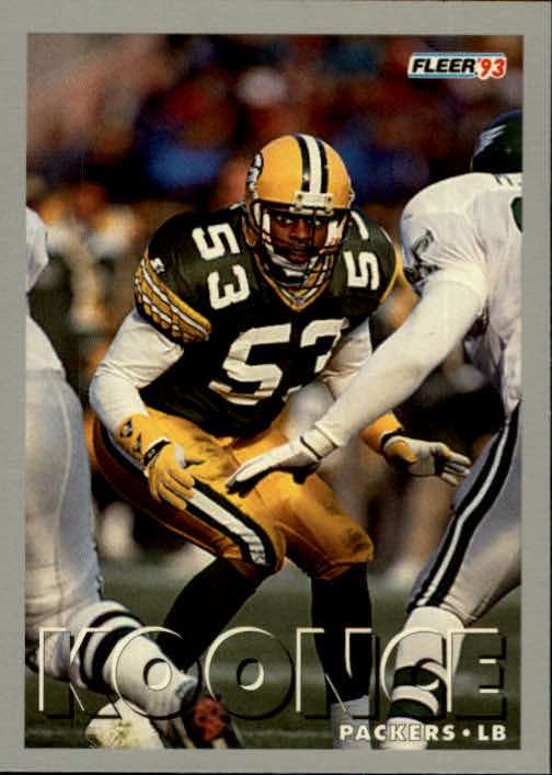 1993 Fleer Football "Main Set" Base Cards #251 to #500 - Picture 140 of 501