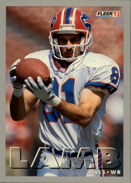 1993 Fleer Football "Main Set" Base Cards #251 to #500 - Picture 412 of 501