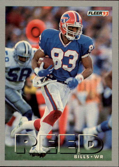 1993 Fleer Football "Main Set" Base Cards #251 to #500 - Picture 452 of 501