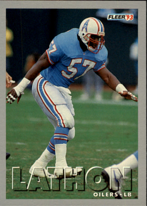 1993 Fleer Football "Main Set" Base Cards #251 to #500 - Picture 466 of 501