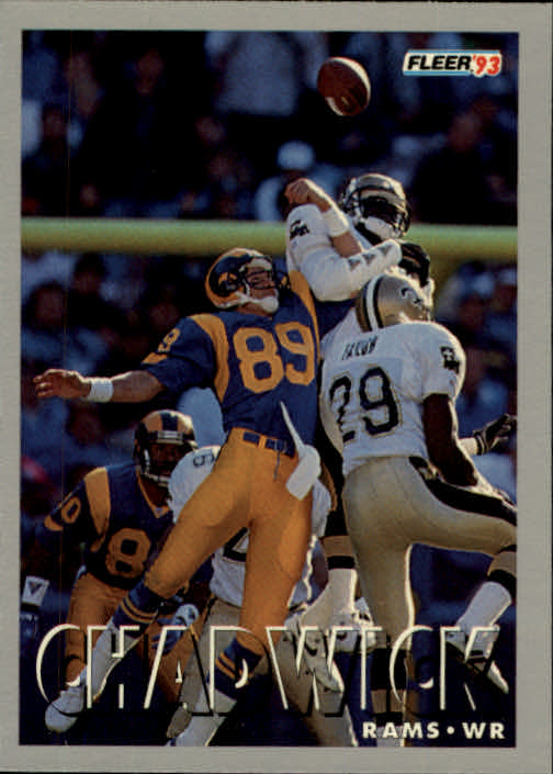 1993 Fleer Football "Main Set" Base Cards #251 to #500 - Picture 488 of 501