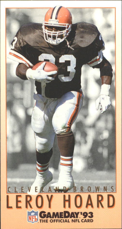 1995 Fleer Flair Preview Leroy Hoard #7 Cleveland Browns