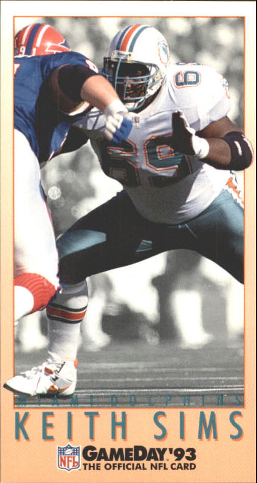 1993 GameDay #182 Keith Sims