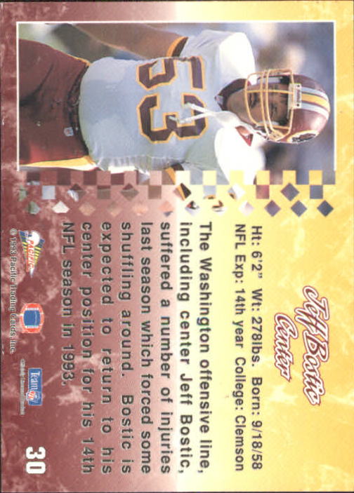A6697- 1993 Pacific Football Cards 1-250 +Rookies -You Pick- 15+ FREE US SHIP - Bild 60 von 487