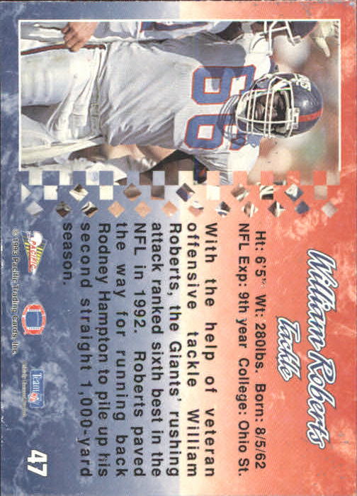 A6697- 1993 Pacific Football Cards 1-250 +Rookies -You Pick- 15+ FREE US SHIP - Bild 90 von 487