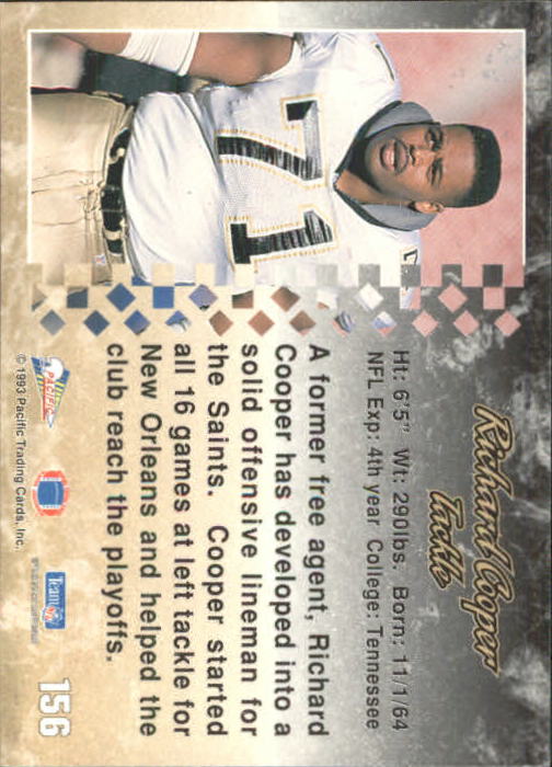 A6697- 1993 Pacific Football Cards 1-250 +Rookies -You Pick- 15+ FREE US SHIP - Bild 305 von 487
