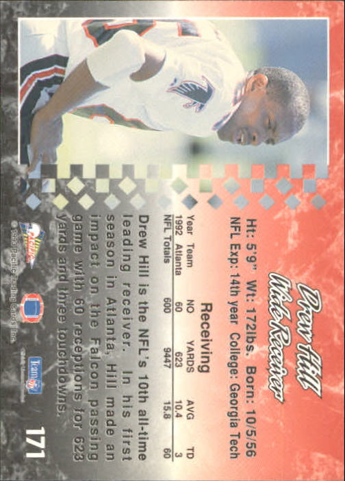 A6697- 1993 Pacific Football Cards 1-250 +Rookies -You Pick- 15+ FREE US SHIP - Bild 335 von 487
