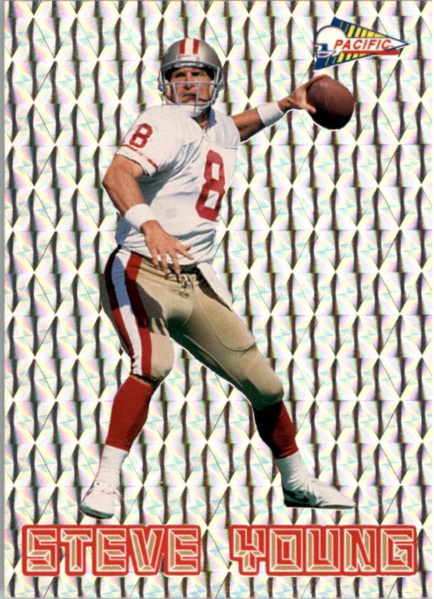 1993 Pacific Silver Prism Inserts #20 Steve Young