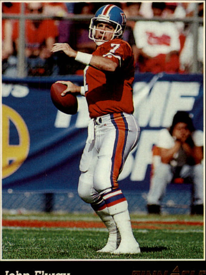 1993 Pinnacle John Elway #103 Football Card Denver Broncos HOF NFL