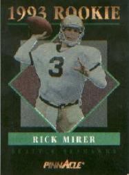 1993 Classic Draft Stars #DS2 Rick Mirer - NM-MT