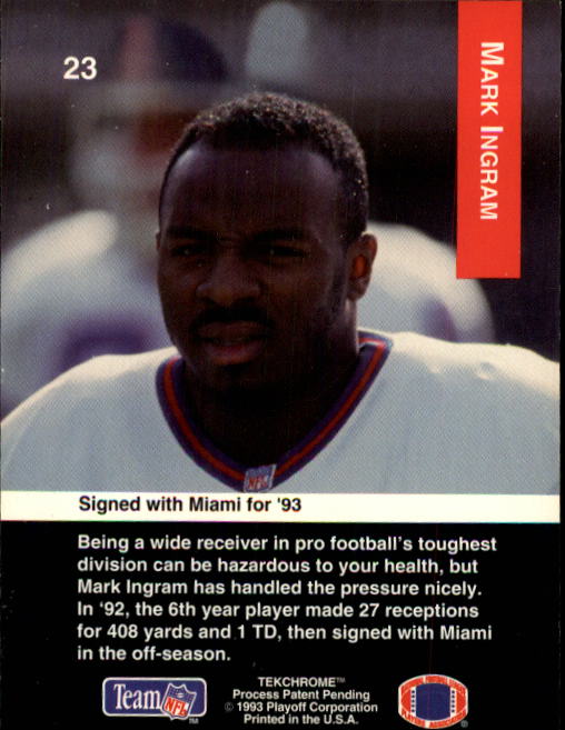 A6486- 1993 Playoff Football Cards 1-200 +Rookies -You Pick- 15+ FREE US SHIP - Picture 43 of 387