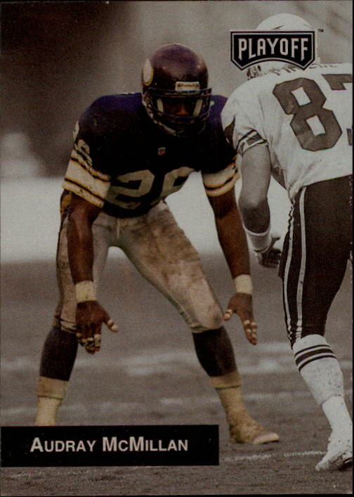 1993 Playoff #49 Audray McMillian
