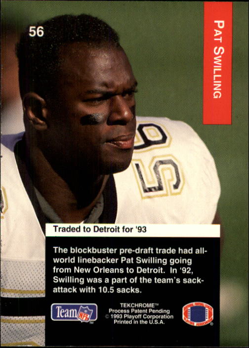 A6486- 1993 Playoff Football Cards 1-200 +Rookies -You Pick- 15+ FREE US SHIP - Picture 107 of 387