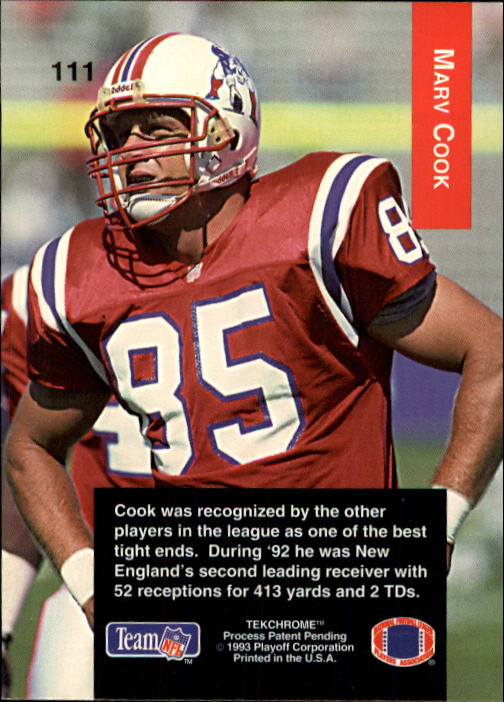 A6486- 1993 Playoff Football Cards 1-200 +Rookies -You Pick- 15+ FREE US SHIP - Picture 217 of 387