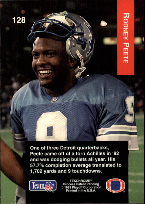A6486- 1993 Playoff Football Cards 1-200 +Rookies -You Pick- 15+ FREE US SHIP - Picture 249 of 387