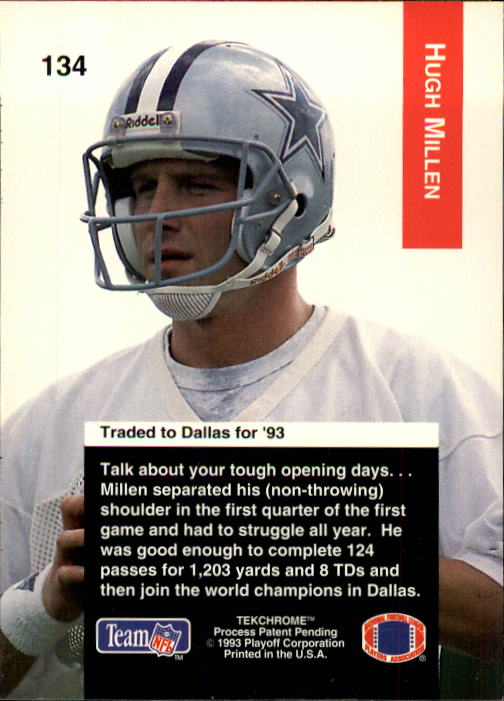 A6486- 1993 Playoff Football Cards 1-200 +Rookies -You Pick- 15+ FREE US SHIP - Picture 261 of 387