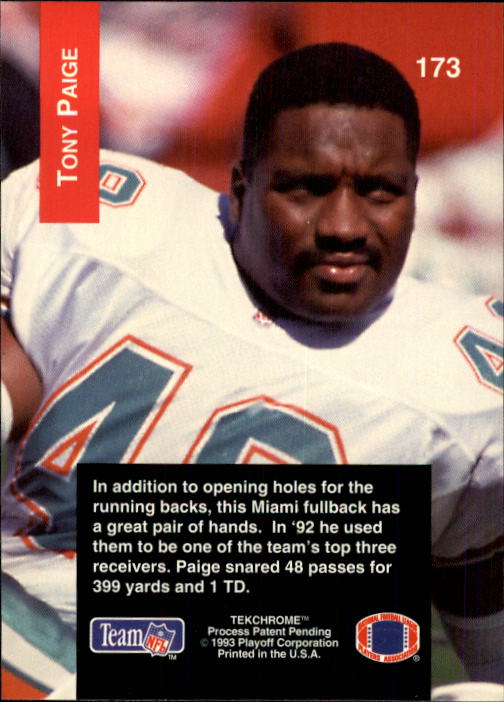 A6486- 1993 Playoff Football Cards 1-200 +Rookies -You Pick- 15+ FREE US SHIP - Picture 335 of 387