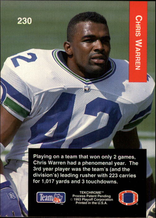 A6486- 1993 Playoff Football #s 201-315 + Inserts -You Pick- 15+ FREE US SHIP - Picture 49 of 243