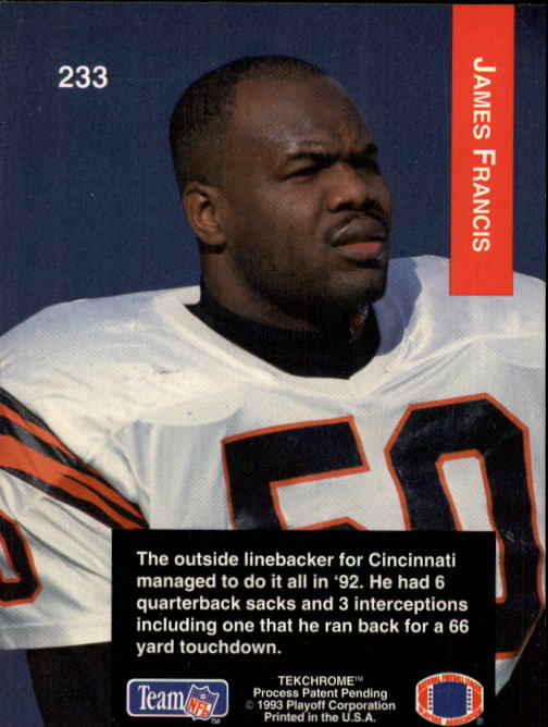 A6486- 1993 Playoff Football #s 201-315 + Inserts -You Pick- 15+ FREE US SHIP - Picture 55 of 243