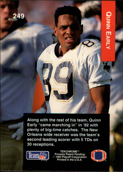 A6486- 1993 Playoff Football #s 201-315 + Inserts -You Pick- 15+ FREE US SHIP - Picture 87 of 243