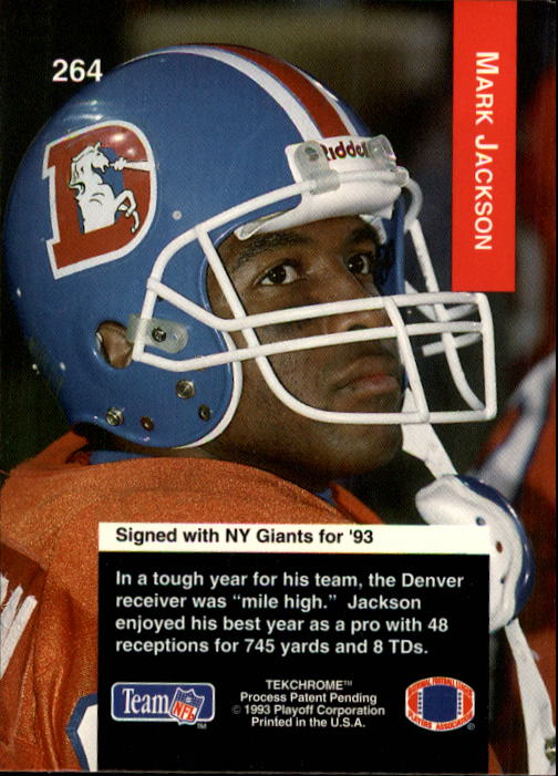 A6486- 1993 Playoff Football #s 201-315 + Inserts -You Pick- 15+ FREE US SHIP - Picture 117 of 243