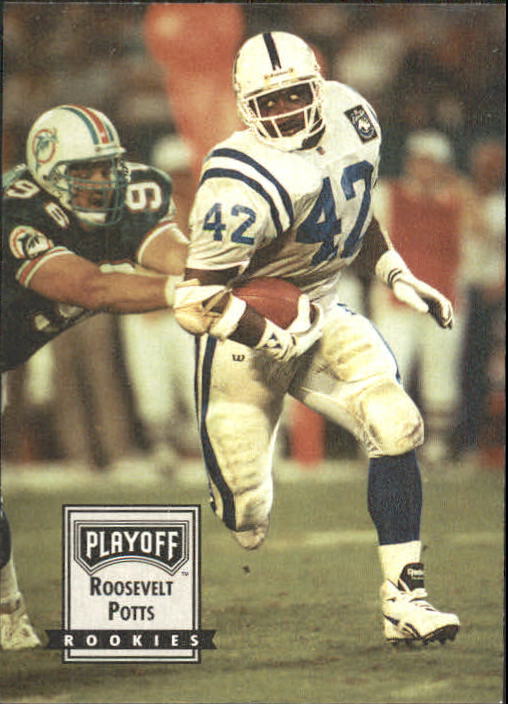 1993 Playoff Contenders #126 Roosevelt Potts RC