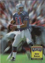 1993 Playoff Contenders Rookie Contenders #2 Drew Bledsoe UER