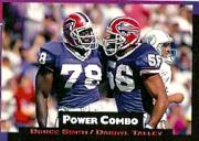 1993 Power Combos #5 Bruce Smith/Darryl Talley
