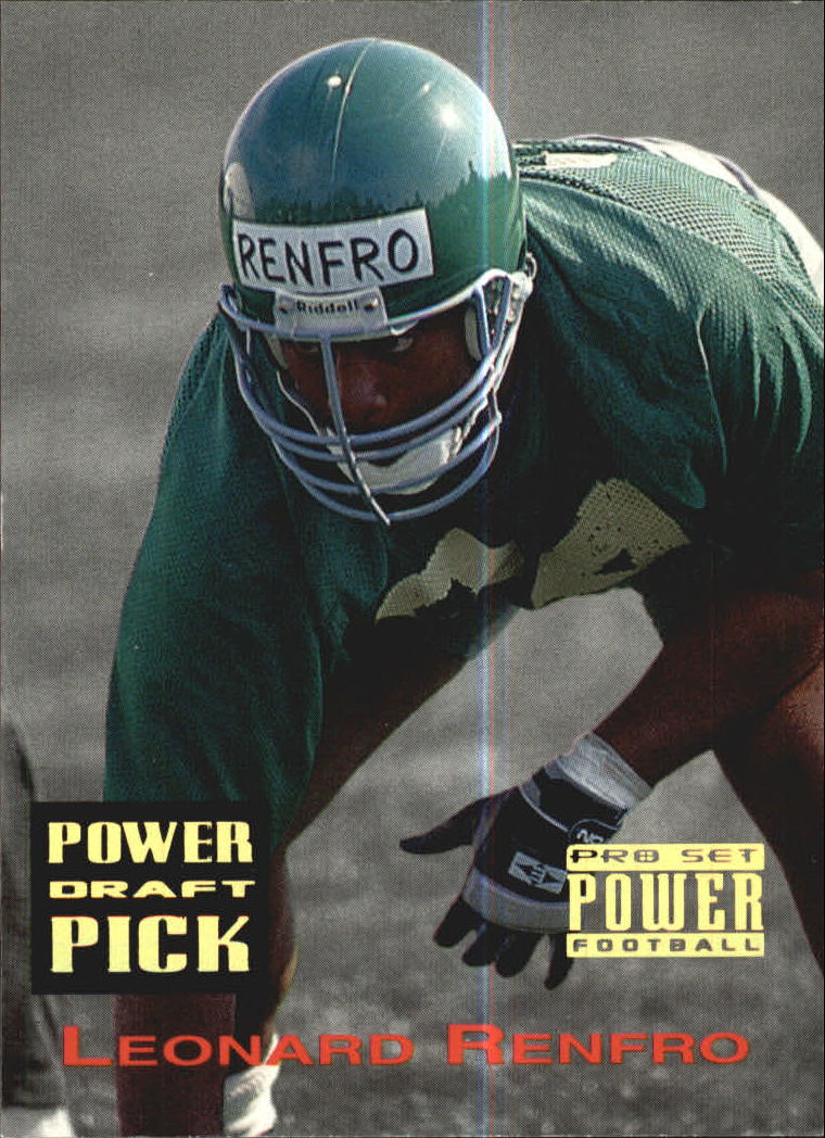 1993 Power Draft Picks Gold #PDP21 Leonard Renfro