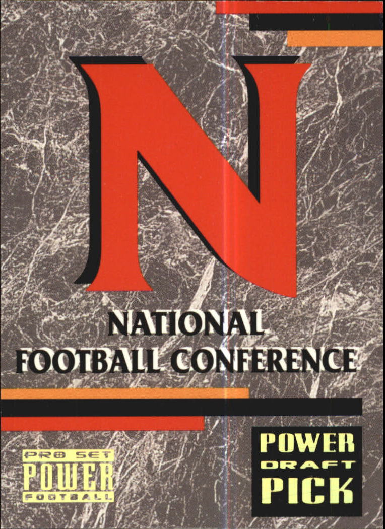1993 Power Draft Picks Gold #PDP30 NFC Logo CL