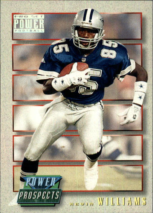 1993 Power Update Prospects #24 Kevin Williams RC WR