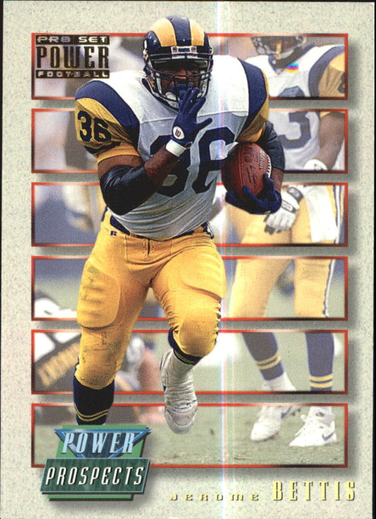 1993 Power Update Prospects Gold #9 Jerome Bettis