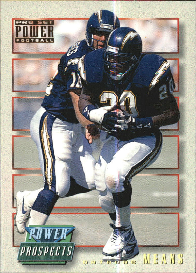 1993 Power Update Prospects Gold #18 Natrone Means