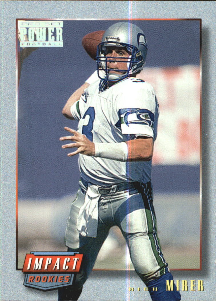 1993 Classic Draft Stars #DS2 Rick Mirer - NM-MT