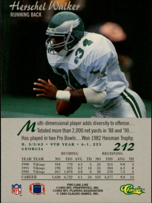 B2068- 1993 Pro Line Live FB #s 201-285 +Inserts -You Pick- 15+ FREE US SHIP - Picture 25 of 183
