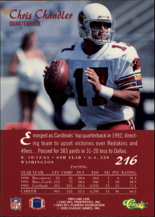 B2068- 1993 Pro Line Live FB #s 201-285 +Inserts -You Pick- 15+ FREE US SHIP - Picture 33 of 183
