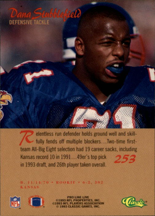 B2068- 1993 Pro Line Live FB #s 201-285 +Inserts -You Pick- 15+ FREE US SHIP - Picture 107 of 183