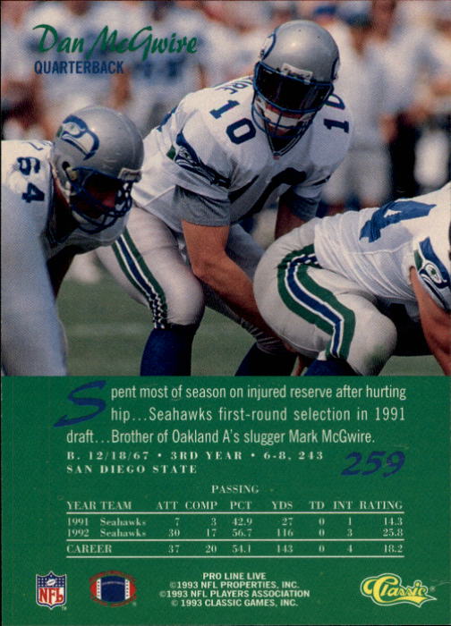 B2068- 1993 Pro Line Live FB #s 201-285 +Inserts -You Pick- 15+ FREE US SHIP - Picture 119 of 183