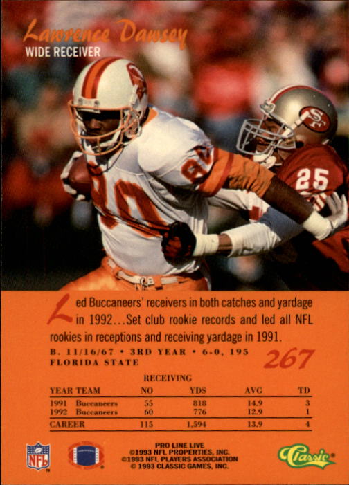 B2068- 1993 Pro Line Live FB #s 201-285 +Inserts -You Pick- 15+ FREE US SHIP - Picture 135 of 183