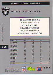 B3108- 1993 Pro Line Profiles Football #s 496-612 -You Pick- 15+ FREE US SHIP - Picture 81 of 165