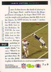 B3108- 1993 Pro Line Profiles Football #s 496-612 -You Pick- 15+ FREE US SHIP - Picture 85 of 165