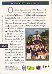 B3108- 1993 Pro Line Profiles Football #s 496-612 -You Pick- 15+ FREE US SHIP - Picture 87 of 165