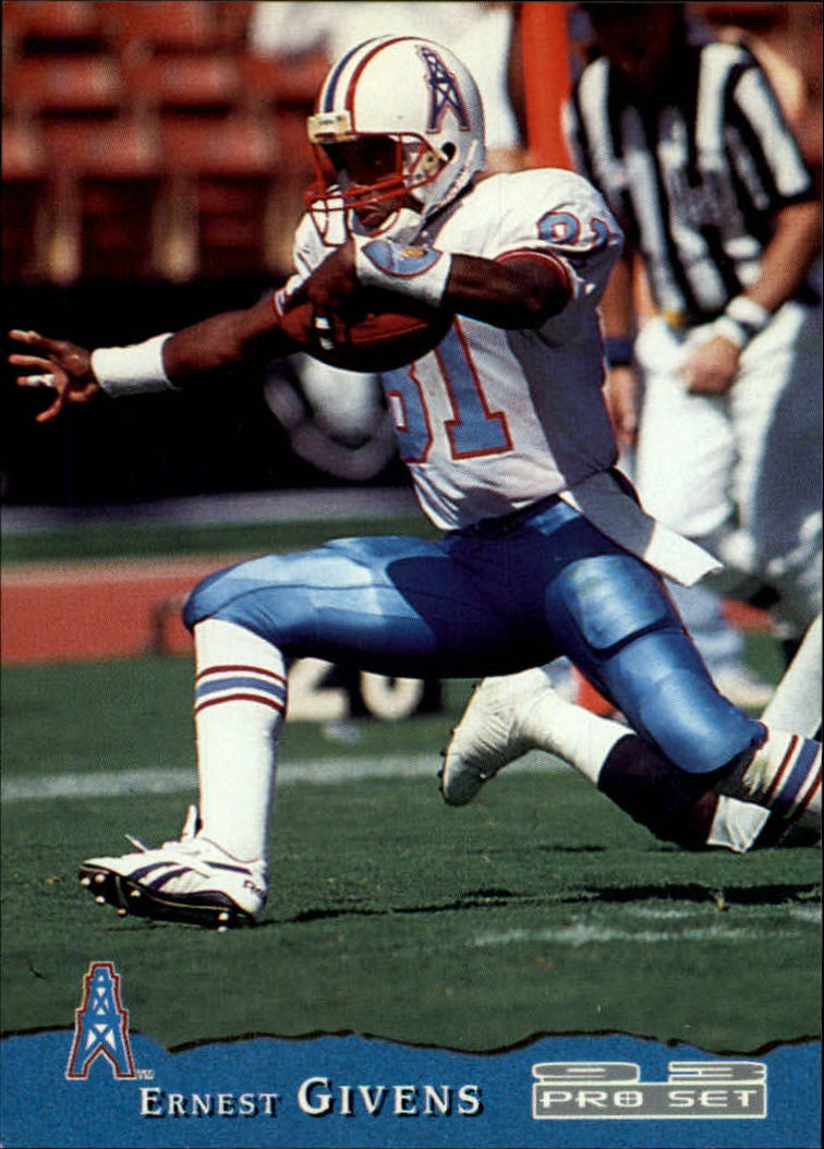 #107 Ernest Givins - Houston Oilers - 1988 Topps Football