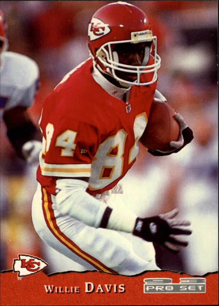 1993 Topps Football Card #461 Willie Davis - Kansas City Chiefs