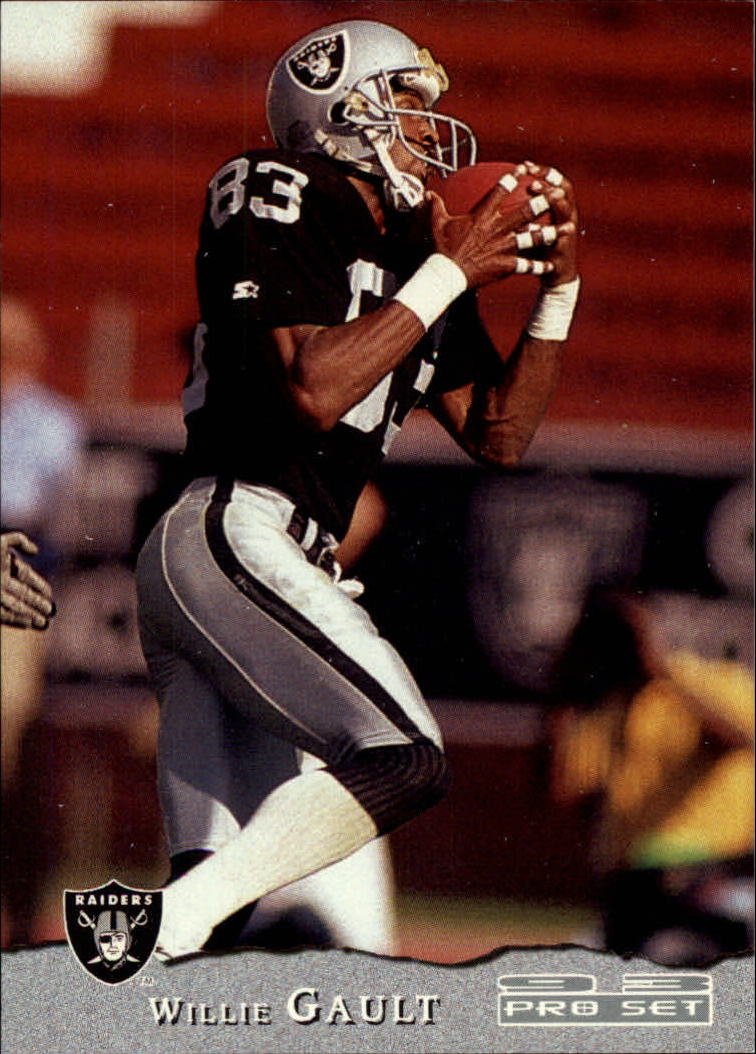 1990 Pro Set Willie Gault Los Angeles Raiders #153