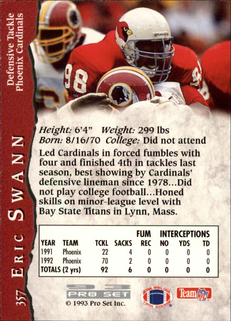 Sports Card Back