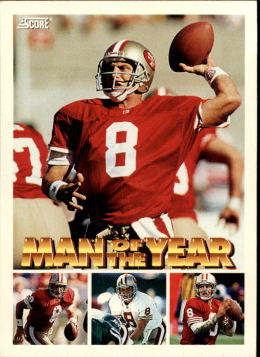 1993 Score #440 Steve Young MOY